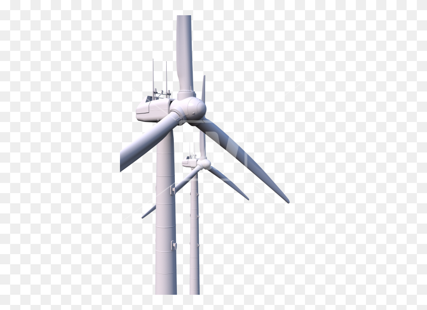 367x550 Energía Eólica Limpia - Turbina De Viento Png