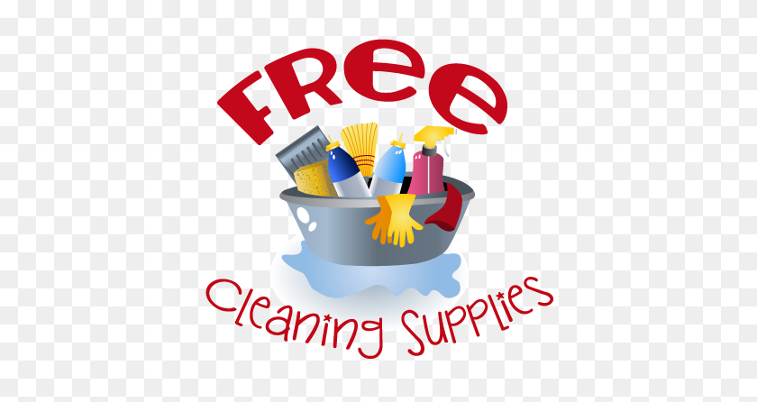 437x386 Cleaning Clipart Supply - Cleaning Lady Clipart