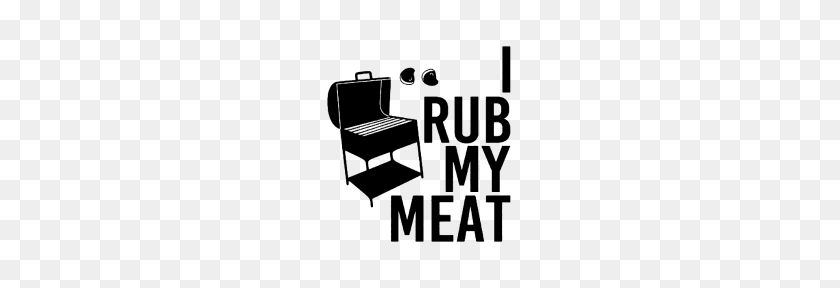 190x228 Clearance Funny Rub My Meat Grilling Funny Cookout - Cookout PNG