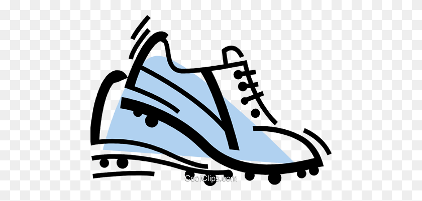 480x341 Cleats Royalty Free Vector Clip Art Illustration - Cleats Clipart