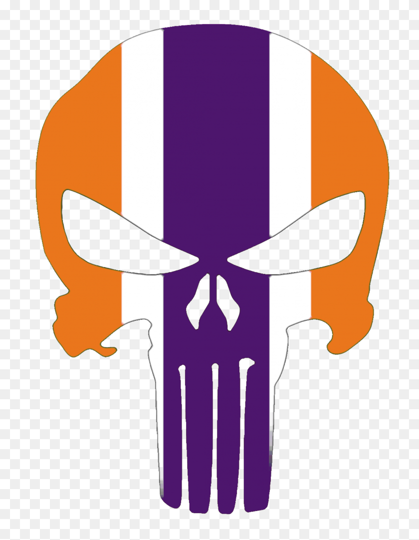 2113x2770 Clemson Tigers Skull Free Images At Clip - Skull Clipart
