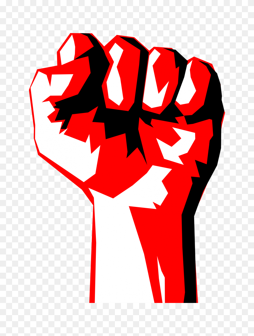 1783x2400 Clenched Fist Hand Vector Victory, Revolt Concept Revolution - Hulk Fist Clipart