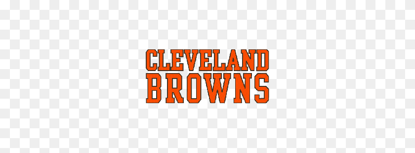 250x250 Cleveland Browns Wordmark Logotipo De Deportes Logotipo De La Historia - Cleveland Browns Logotipo Png