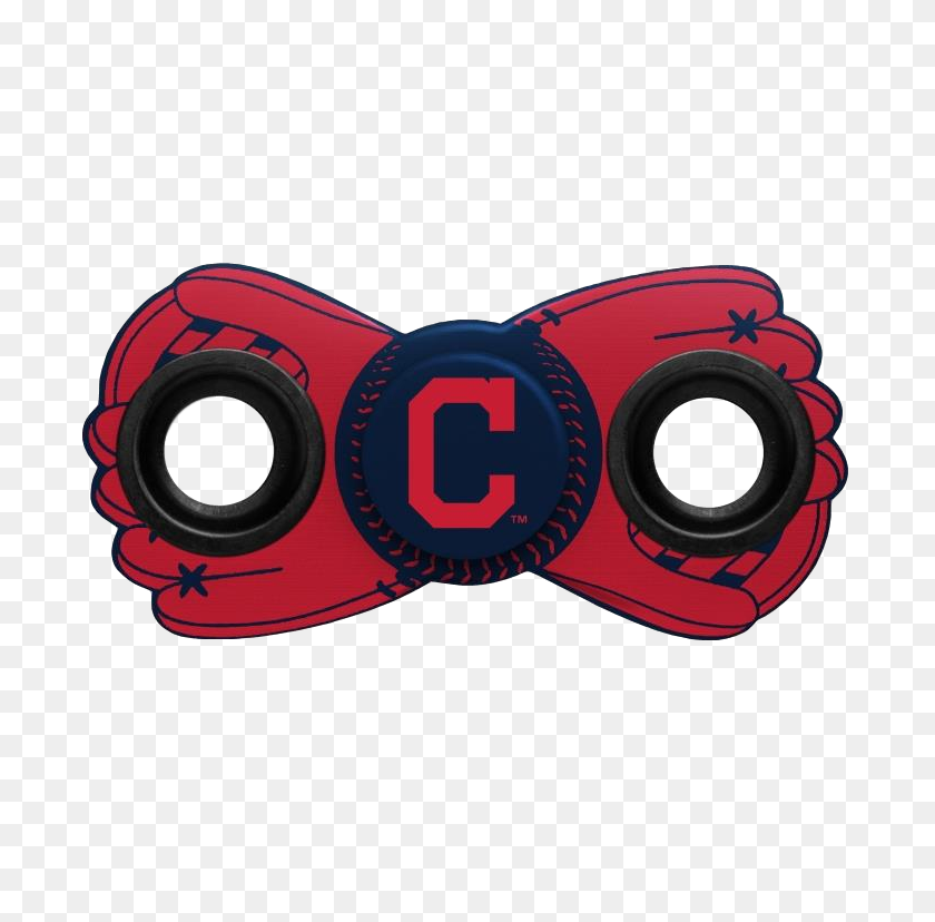 768x768 Cleveland Indians Mlb Diztracto Two Way Team Fidget Diztracto Spinner - Cleveland Indians Logo PNG