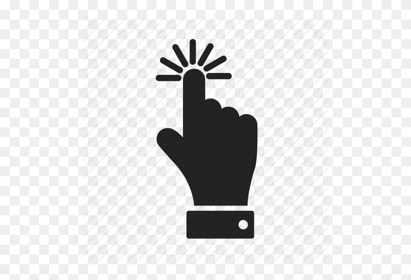 512x512 Click, Cursor, Finder, Finger, Hand, Touch Icon - Mouse Hand PNG