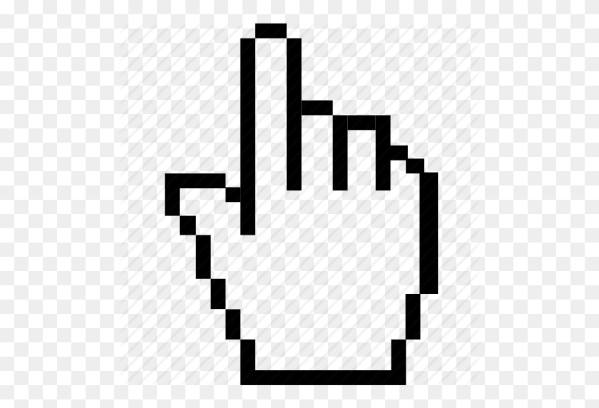 512x512 Click, Cursor, Finger, Fingers, Hand, Point, Pointer Icon - Pointer Finger PNG