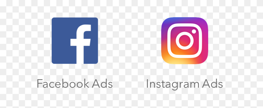 672x285 Нажмите Цифровая Реклама Facebook Реклама В Instagram - Логотип Facebook И Instagram Png