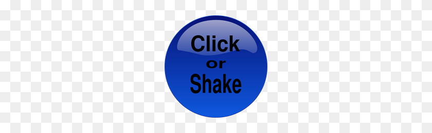 200x200 Click Or Shake Png, Clip Art For Web - Shake Clipart