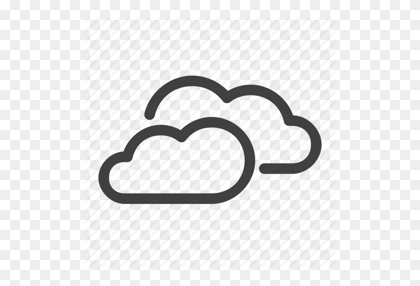 512x512 Clima, Nube, Nublado, Niebla, Mayormente Nublado, Humo, Icono Del Tiempo - Nube De Humo Png