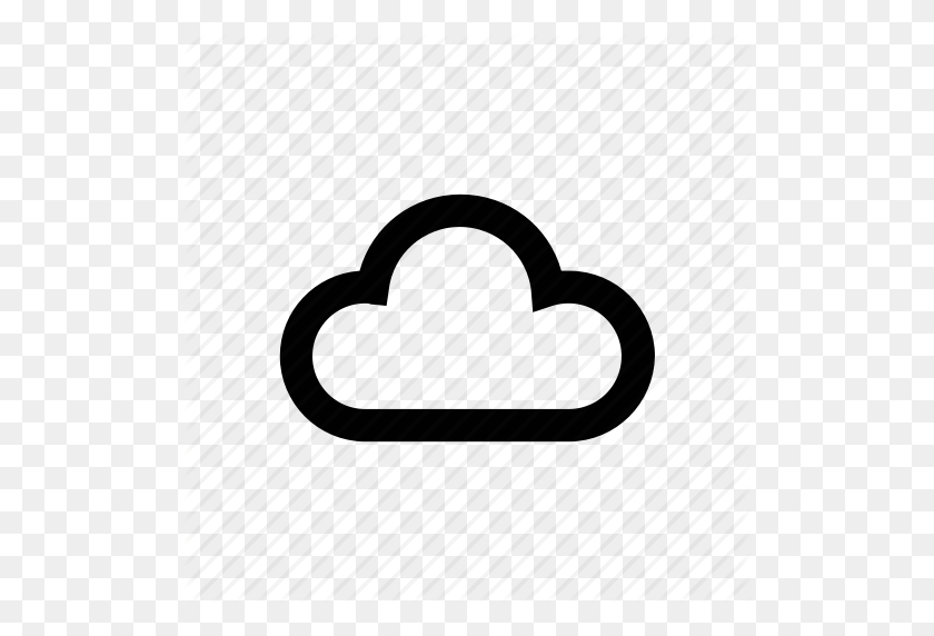 512x512 Clima, Nube Vector Icono Para Todo Clima, Lluvia, Nieve - Nube Vector Png