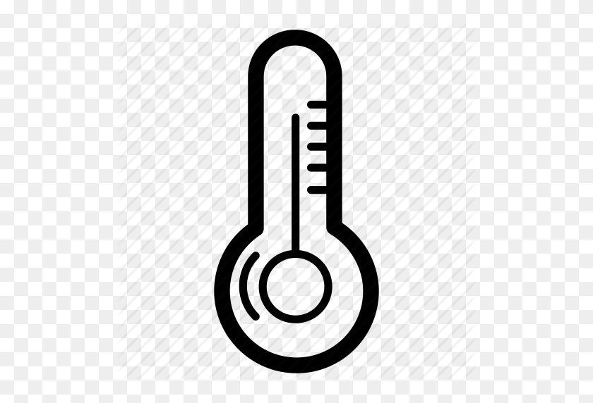 512x512 Климат, Прогноз, Температура, Температура, Термометр, Значок Погоды - Значок Температуры Png