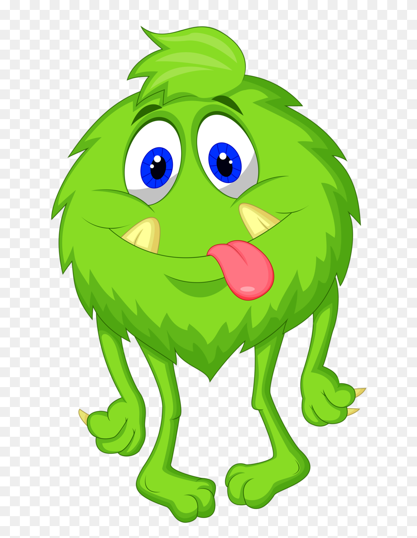 636x1024 Clip Art - Scary Monster Clipart