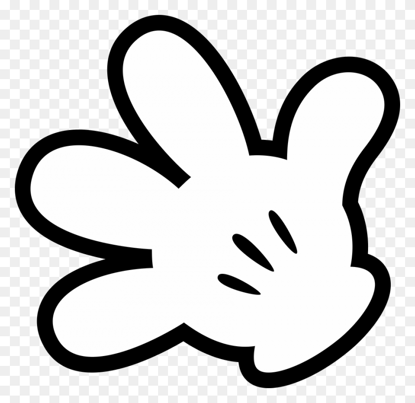 900x872 Clip Art - Mouse Hand PNG