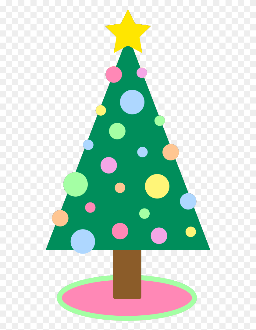 540x1024 Clip Art Apps - Christmas Tree Clipart