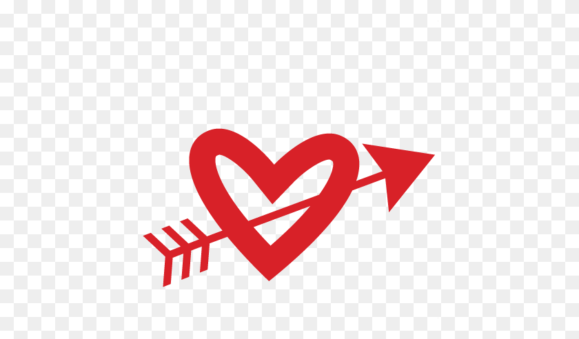 432x432 Clip Art Arrow Heart Clipart - Cute Arrow Clipart