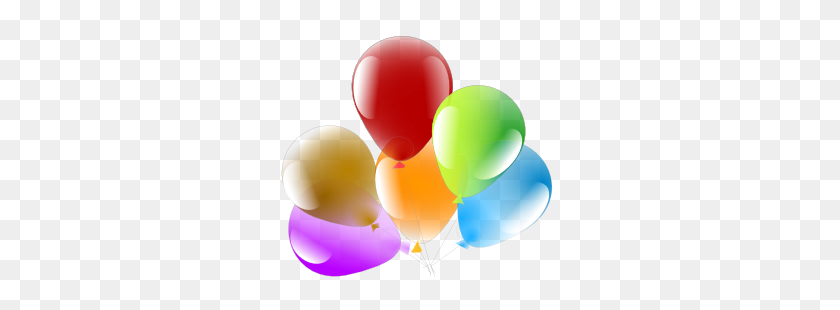 333x250 Clip Art Balloons - White Balloons PNG