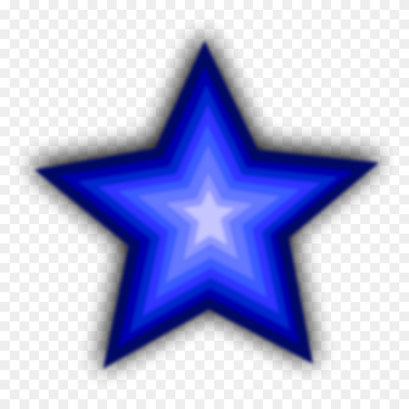 958x958 Clipart Blue Star Clipart - Imágenes Prediseñadas De Estrellas Rojas, Blancas Y Azules