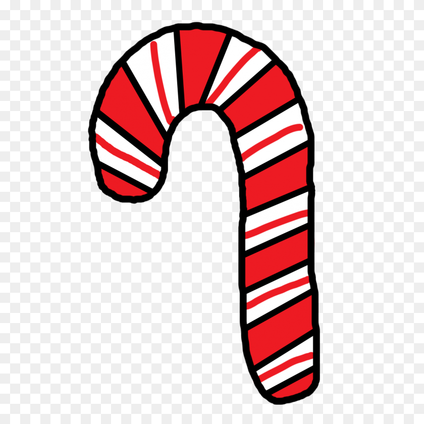1161x1161 Clipart Candy Cane - Snack Food Clipart