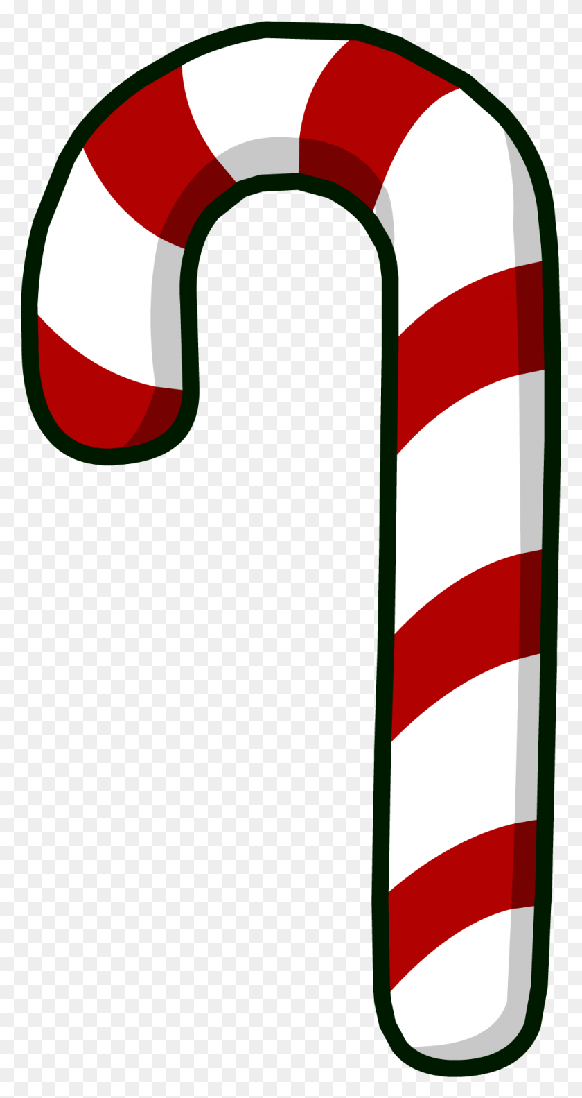 993x1940 Clip Art Candy Cane - Christmas Candy Clipart
