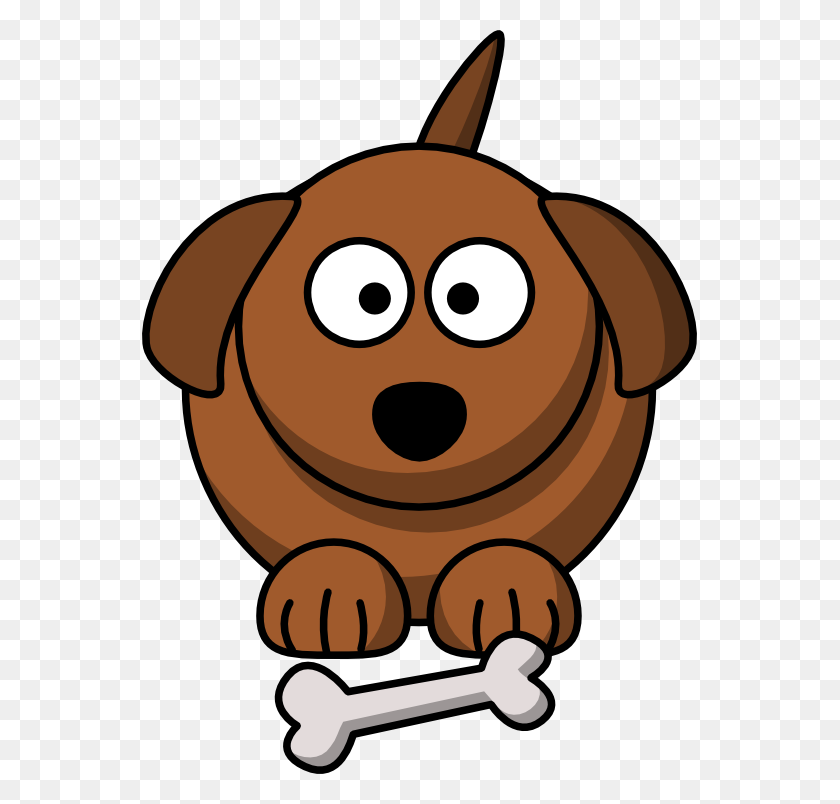 555x744 Clip Art Cartoon Dog Animal Redonkulous - Punishment Clipart