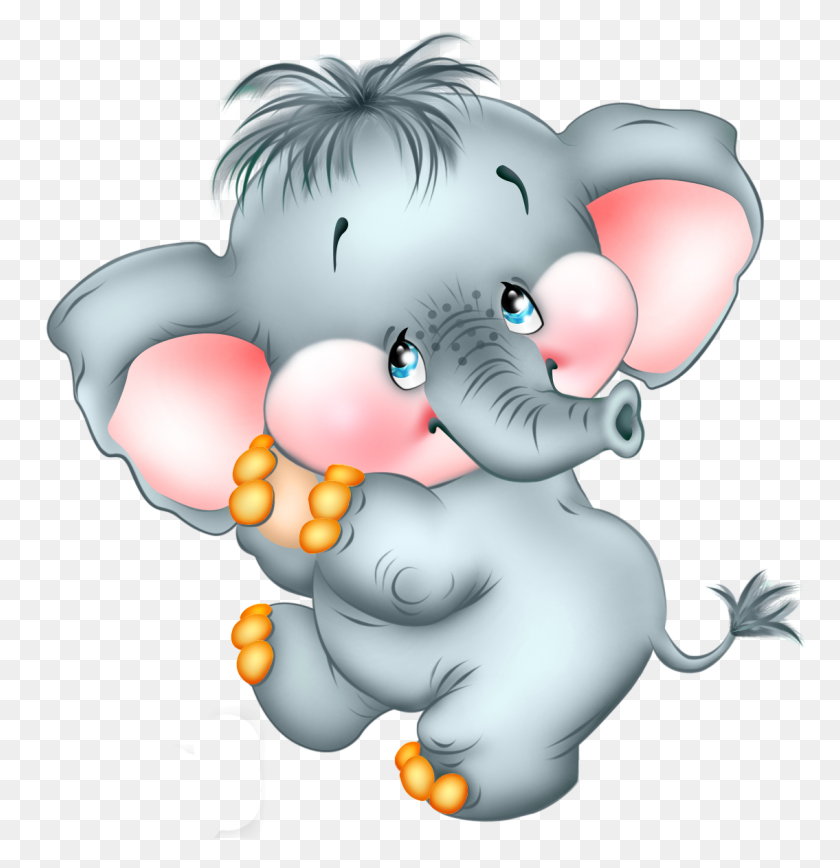 1135x1177 Clip Art Cartoon Elephant, Cute - Free Baby Elephant Clip Art