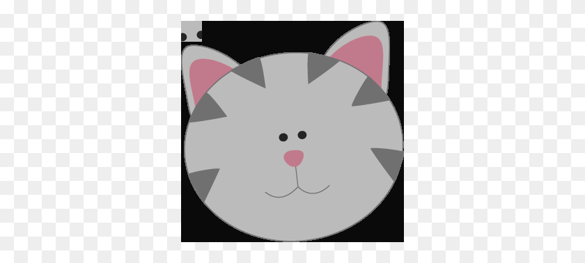 320x318 Clip Art Cat Face Clipart - Cat Face Clipart
