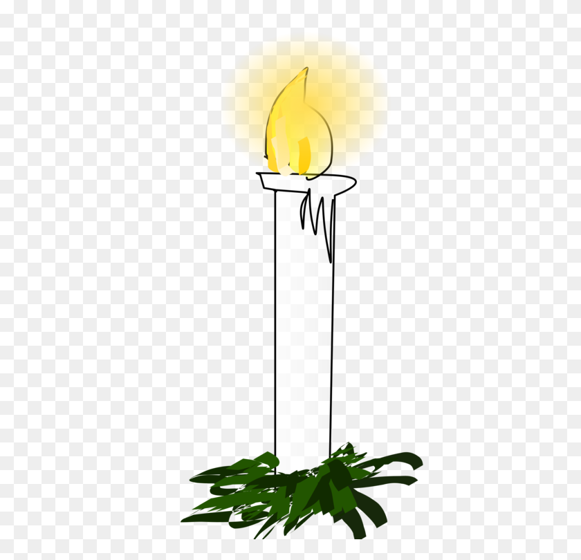 530x750 Clip Art Christmas Advent Candle Christmas Day Computer Icons Free - Tinsel Clipart