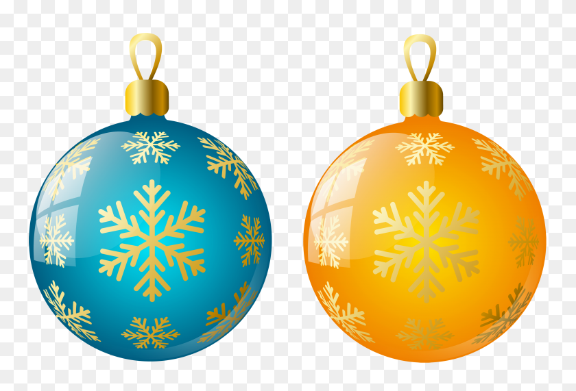 4200x2752 Clip Art Christmas Ornament Balls Fun For Christmas Halloween - Ornament Clipart