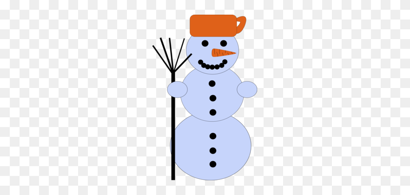 215x339 Clip Art Christmas Snowman Winter Download - Snowman Border Clipart