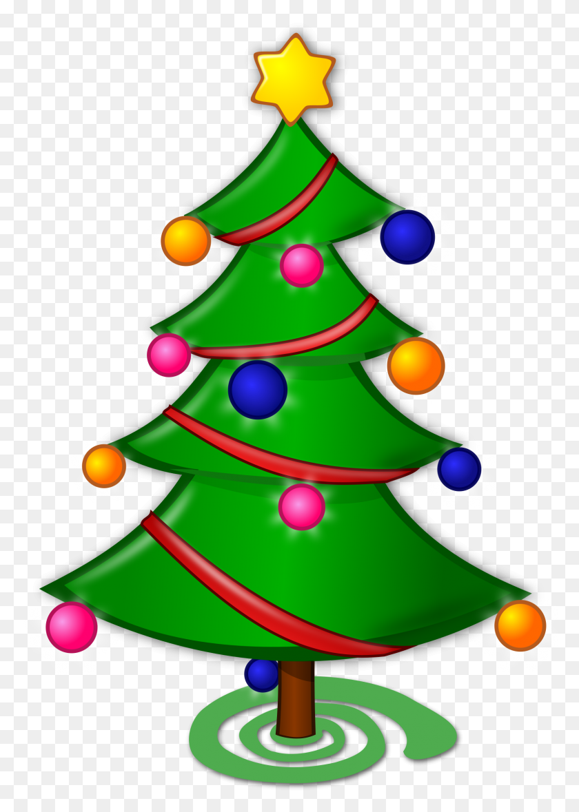 1598x2294 Clip Art Christmas Tree Cutting Clipart New Year Pencil - Tree PNG Clipart