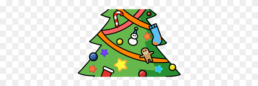 390x220 Clip Art Christmas Tree Fun For Christmas Halloween - Giving Tree Clipart