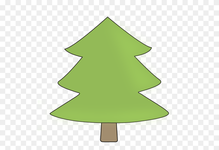 551x516 Clip Art Christmas Tree Outline - Tree Outline Clipart
