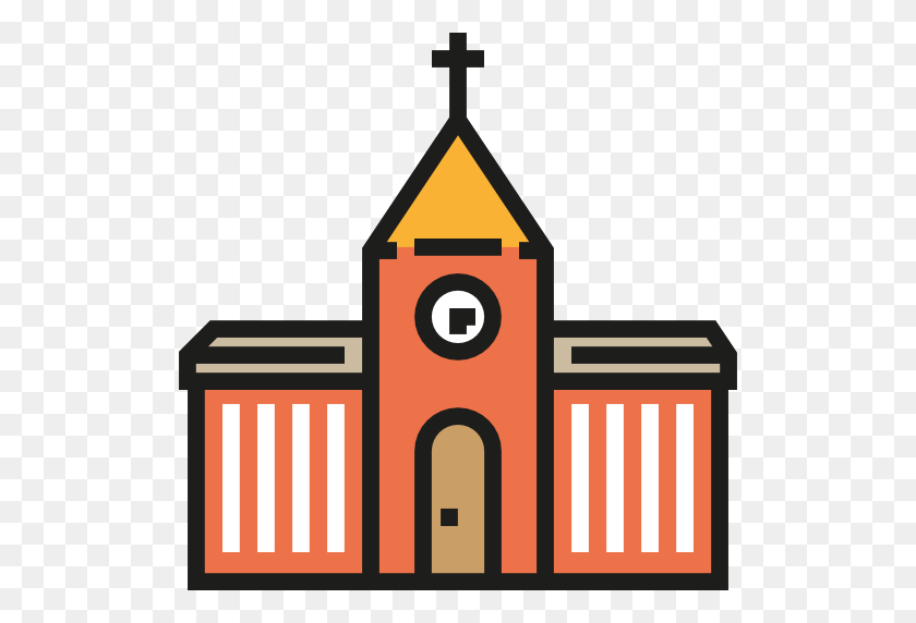 512x512 Клип-Арт Церковная Религия Компьютерные Иконки Векторной Графики - Здание Церкви Клипарт