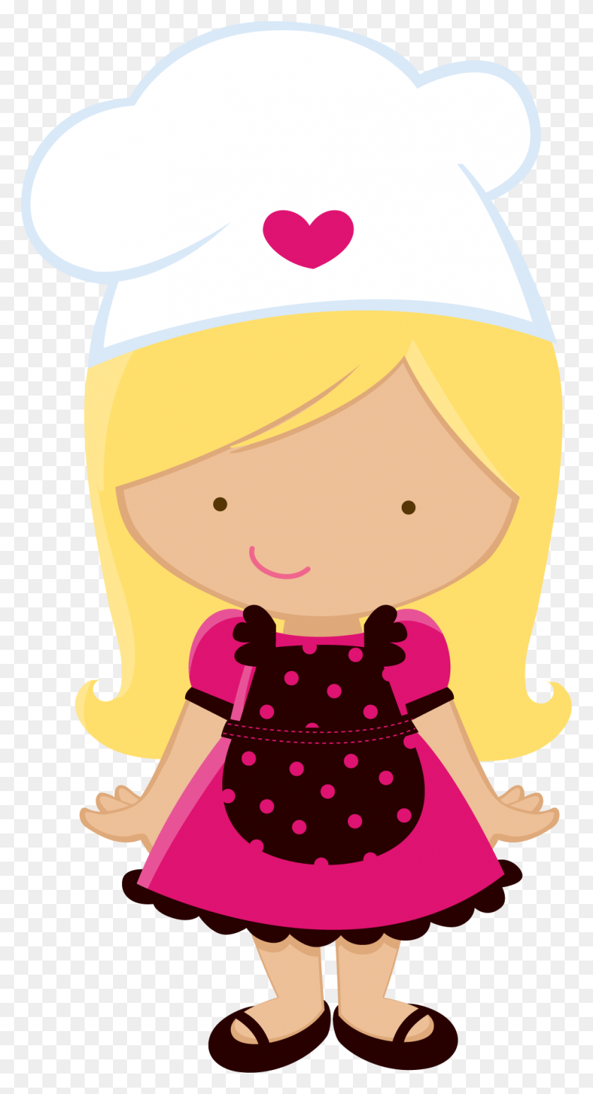961x1835 Clipart Clipart, Cute - Mujer Chef Clipart