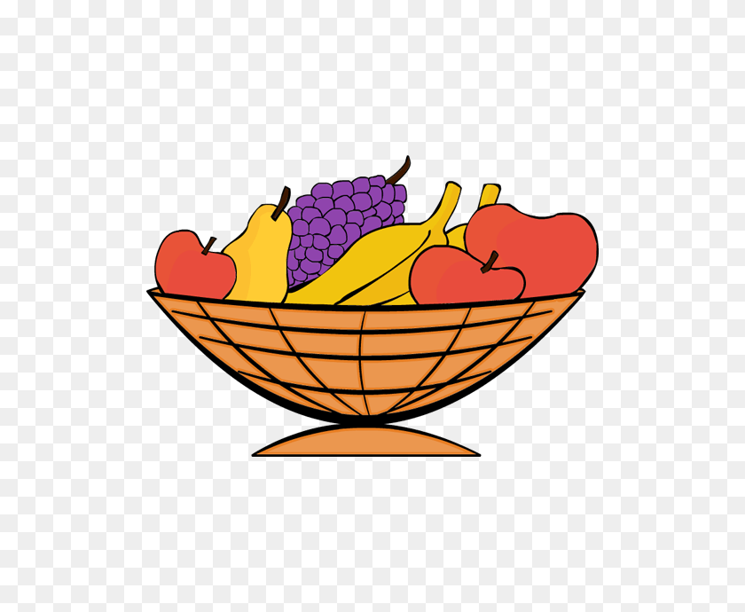 600x630 Clip Art Clip Art Thanksgiving Fruits Basket Bowl - Fruit Bowl Clipart