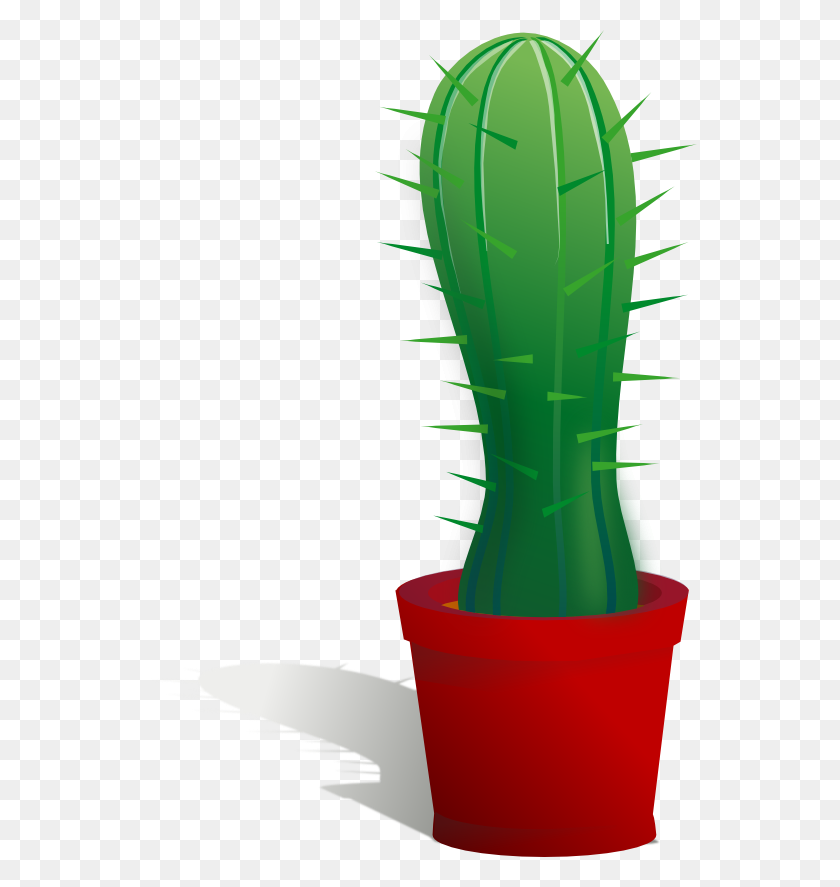 555x827 Clip Art Clip Cactus Clipartix - Tumblr Cactus PNG