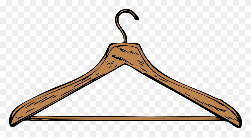 1969x1010 Clip Art Clothes Hanger Image Information - Hang Clipart