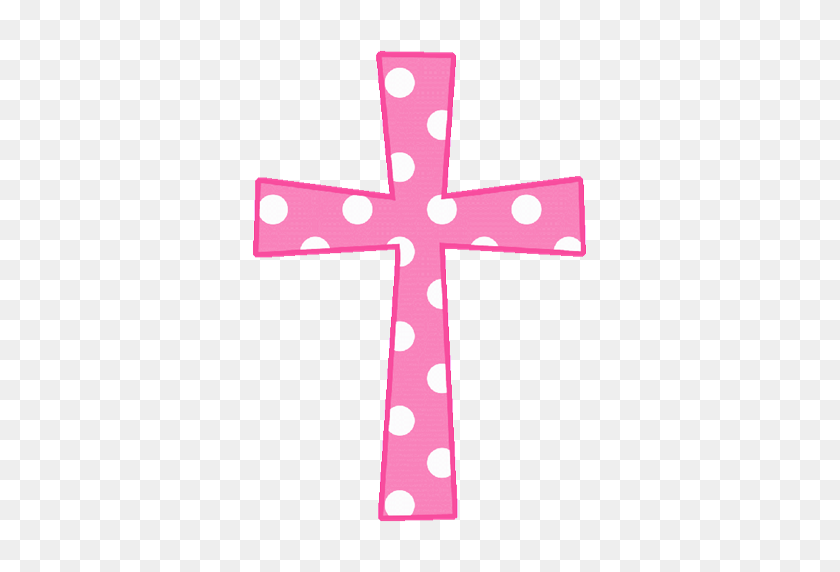 600x512 Клипарт Крест Для Крещения Розовый Клипарт Бесплатная Библиотека - Bautizo Клипарт