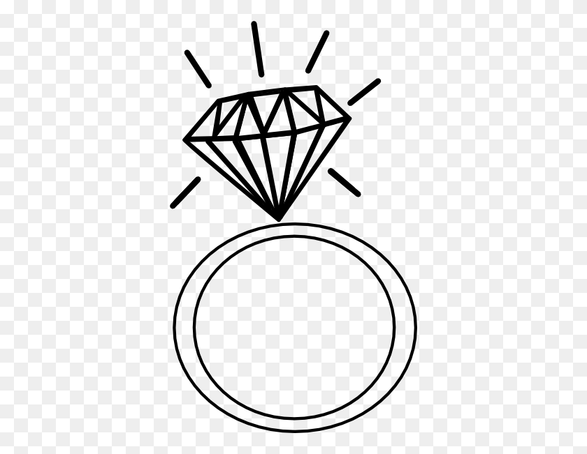 354x591 Clip Art Diamond Ring - Ring Clipart