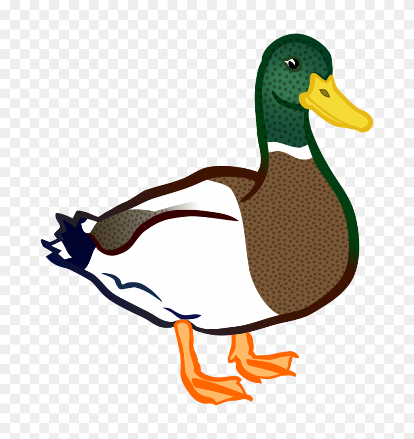 937x1000 Clip Art Duck - Duck Face Clipart
