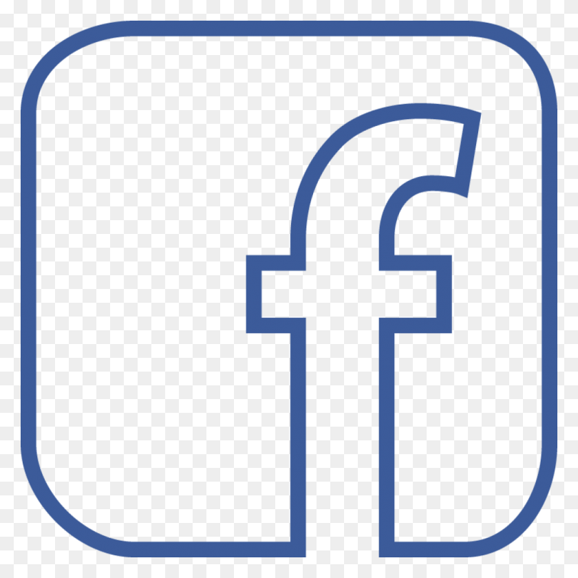 1024x1024 Клипарт Facebook Скачать Бесплатный Клипарт - Клипарт С Логотипом Facebook