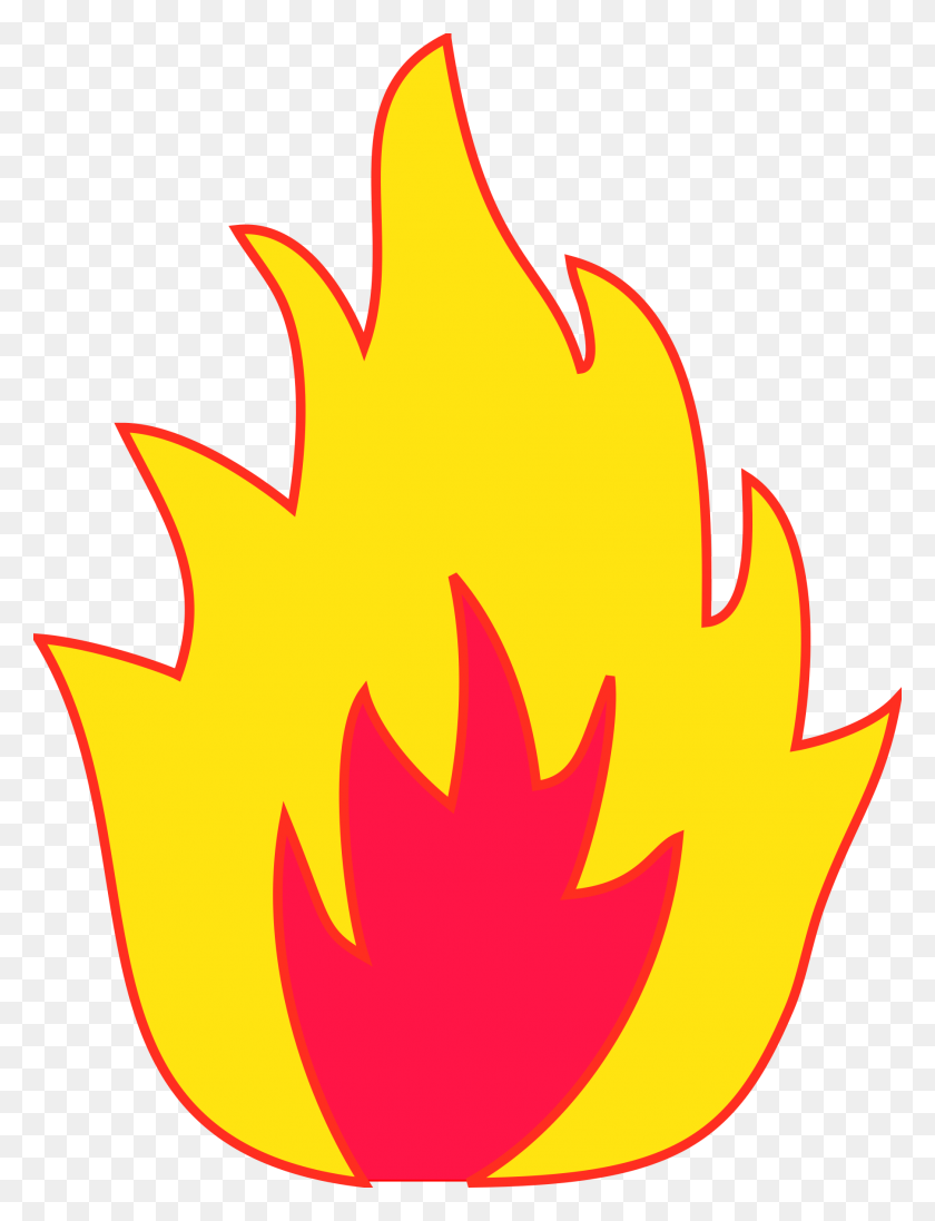 1805x2400 Clip Art Fire - Flame Clipart