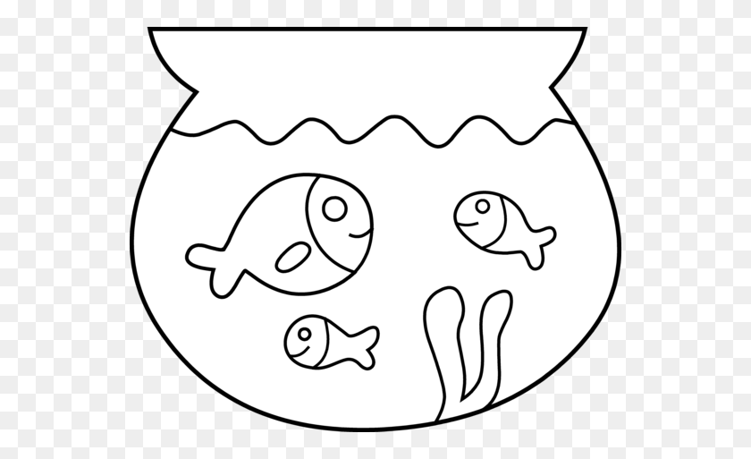 Featured image of post Outline Fish Bowl Clipart Kiss black and white clipart