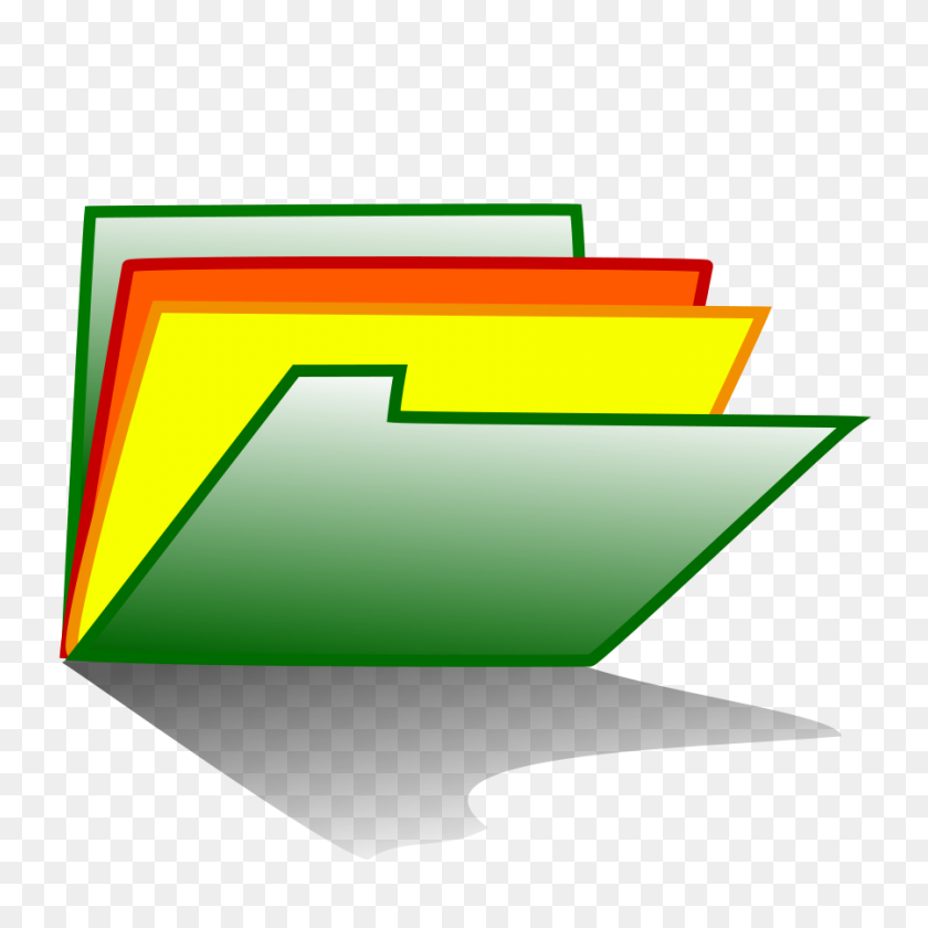 Clip Art Folder - Homework Folder Clipart