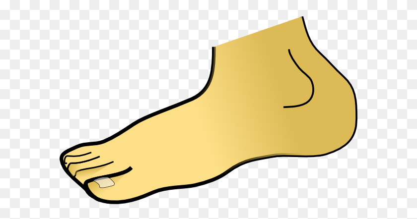 600x382 Clip Art Foot Look At Clip Art Foot Clip Art Images - Barefoot Clipart