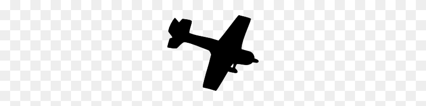 180x150 Clip Art For Labels - Plane With Banner Clipart