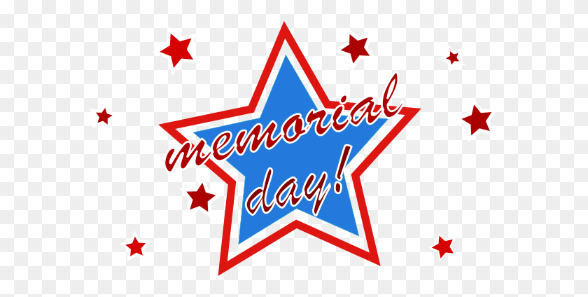585x364 Clip Art For Memorial Day - Independence Day Clipart Black And White