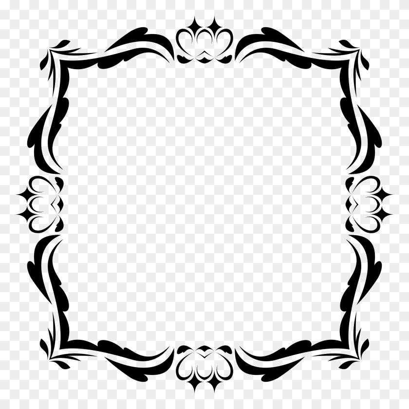2346x2346 Clip Art Frames Uk - Independence Day Clipart Black And White