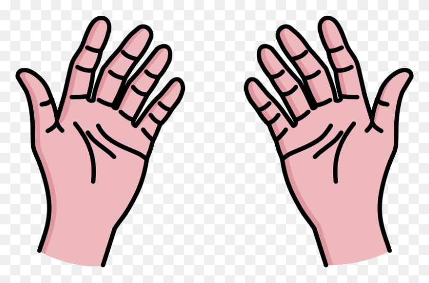 800x508 Clip Art Germ On Hand Clipart - Body Language Clipart
