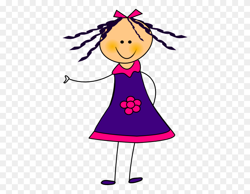 420x593 Clip Art Girl Scouts - Starving Clipart